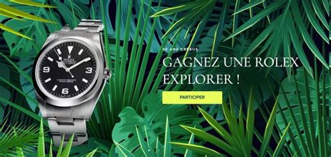 jeu concours rolex|Jeux.